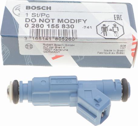 BOSCH 0 280 155 830 - Smidzinātājs www.autospares.lv