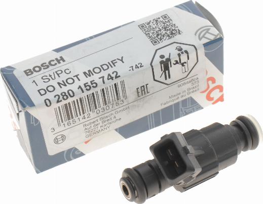 BOSCH 0 280 155 742 - Smidzinātājs www.autospares.lv