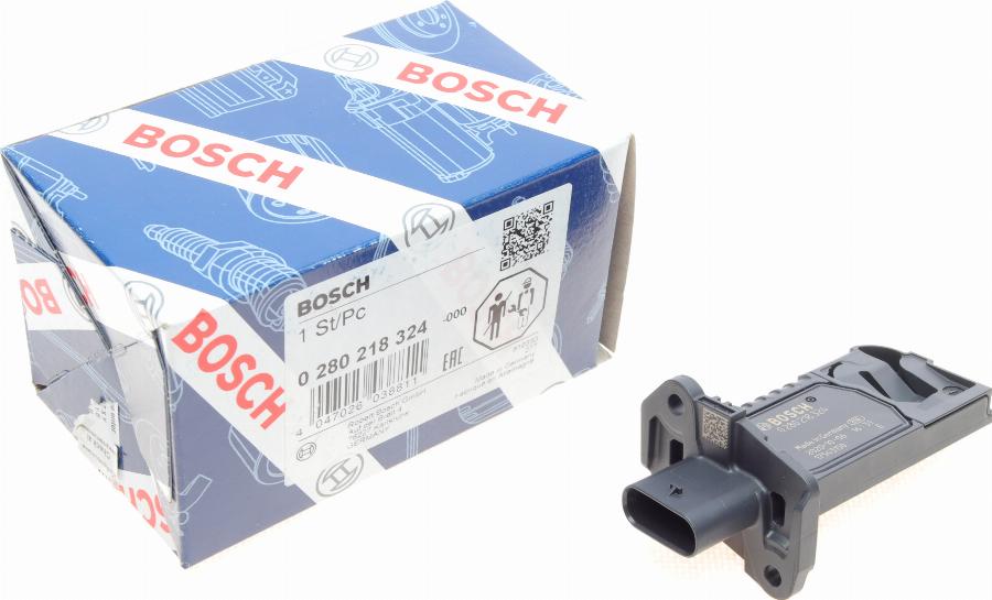 BOSCH 0 280 218 324 - Gaisa masas mērītājs www.autospares.lv