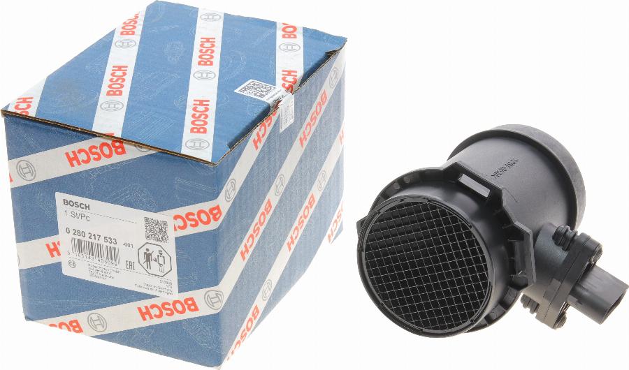 BOSCH 0 280 217 533 - Gaisa masas mērītājs www.autospares.lv