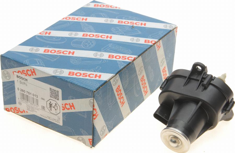 BOSCH 0 280 751 013 - Regulēšanas elements, Iepl. kanāla aizvars (Iepl. caurule) www.autospares.lv