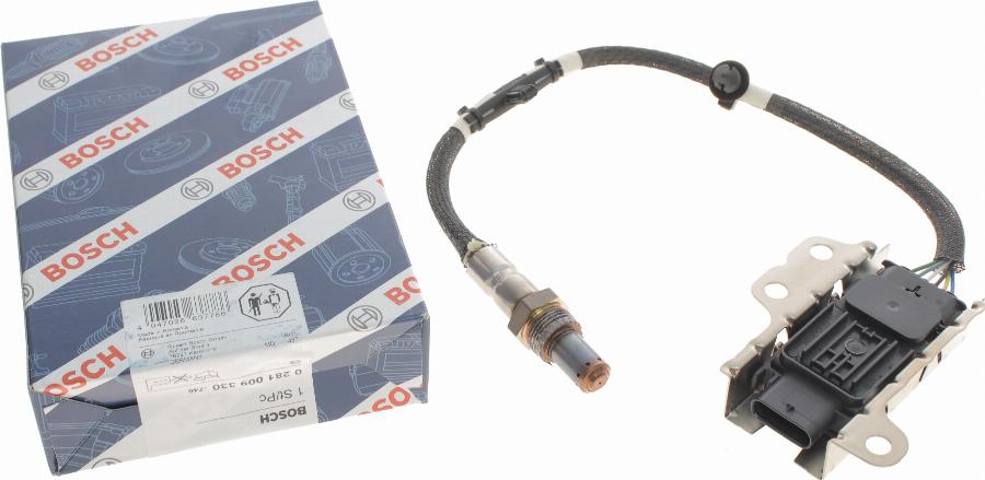 BOSCH 0 281 009 330 - NOx devējs, Karbamīda iesmidzināšana www.autospares.lv