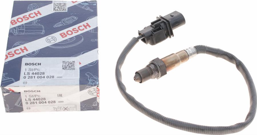 BOSCH 0 281 004 028 - Lambda zonde autospares.lv