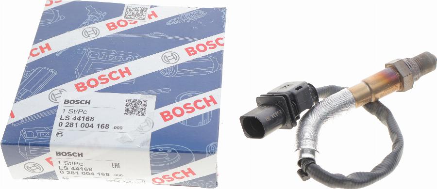 BOSCH 0 281 004 168 - Lambda zonde autospares.lv