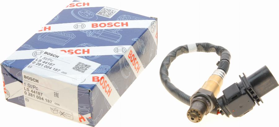 BOSCH 0 281 004 187 - Лямбда-зонд, датчик кислорода www.autospares.lv