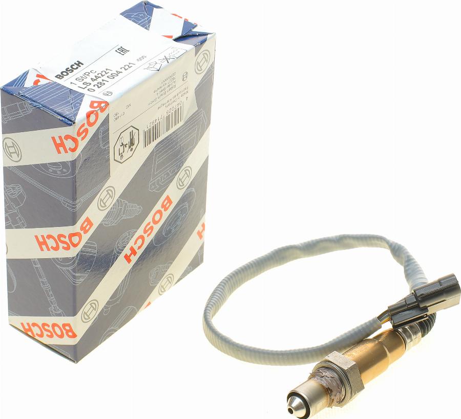 BOSCH 0 281 004 221 - Lambda zonde www.autospares.lv