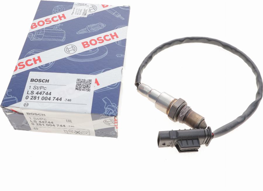 BOSCH 0 281 004 744 - Lambda zonde www.autospares.lv