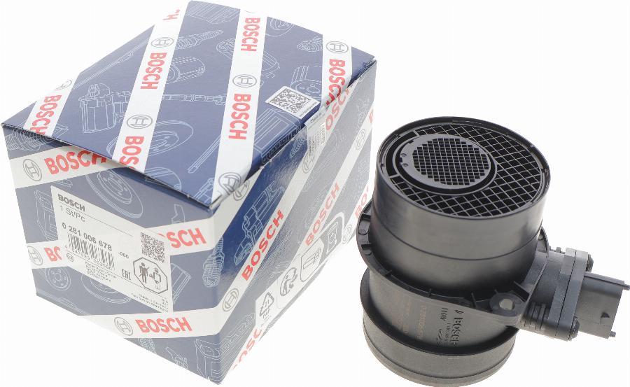 BOSCH 0 281 006 678 - Gaisa masas mērītājs autospares.lv