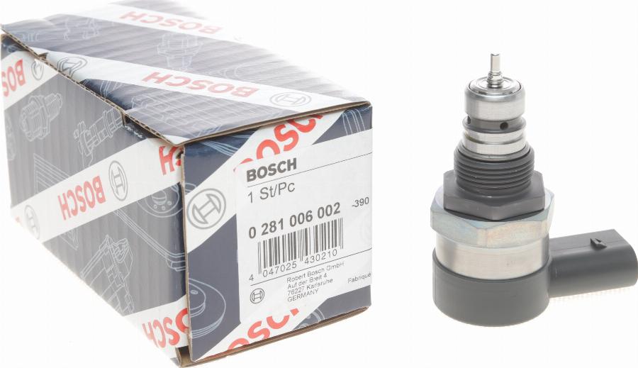 BOSCH 0 281 006 002 - Redukcijas vārsts, Common-Rail sistēma www.autospares.lv