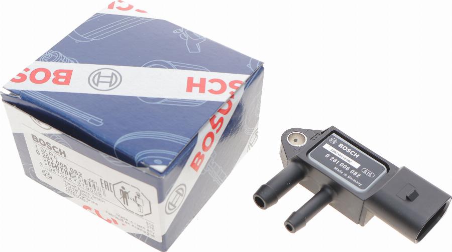 BOSCH 0 281 006 082 - Devējs, Izplūdes gāzu spiediens www.autospares.lv