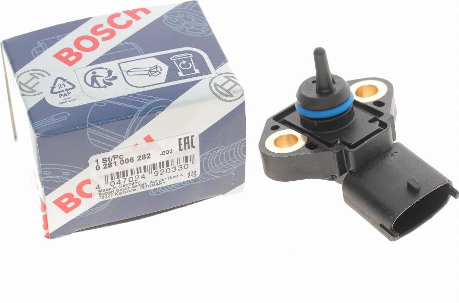 BOSCH 0 281 006 282 - Devējs, Eļļas temperatūra / spiediens autospares.lv