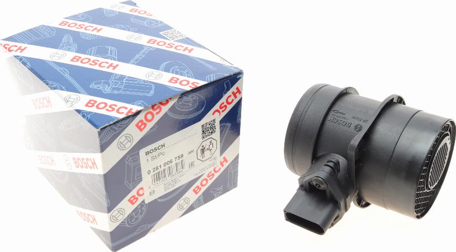 BOSCH 0 281 006 759 - Gaisa masas mērītājs autospares.lv