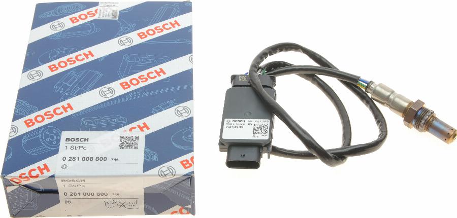 BOSCH 0 281 008 800 - NOx devējs, Karbamīda iesmidzināšana www.autospares.lv