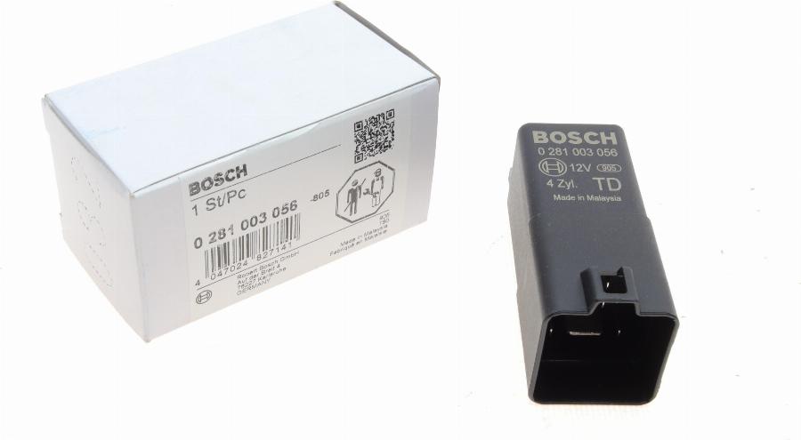 BOSCH 0 281 003 056 - Vadības bloks, Kvēlsveces darbības laiks www.autospares.lv