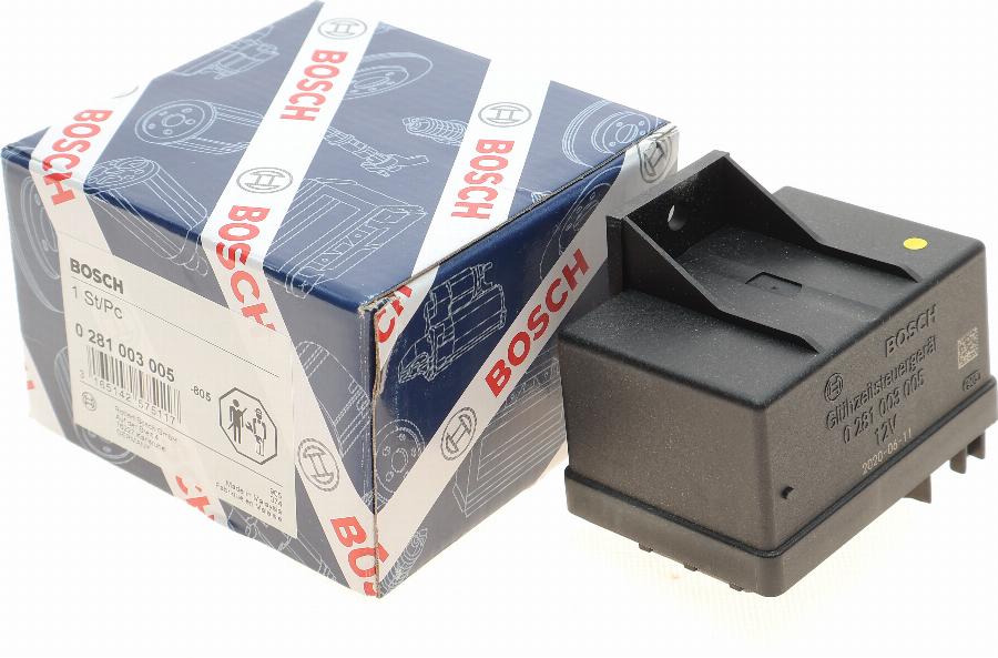 BOSCH 0 281 003 005 - Vadības bloks, Kvēlsveces darbības laiks www.autospares.lv