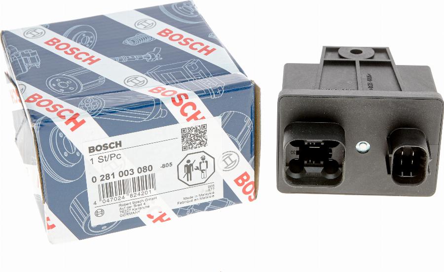 BOSCH 0 281 003 080 - Vadības bloks, Kvēlsveces darbības laiks www.autospares.lv