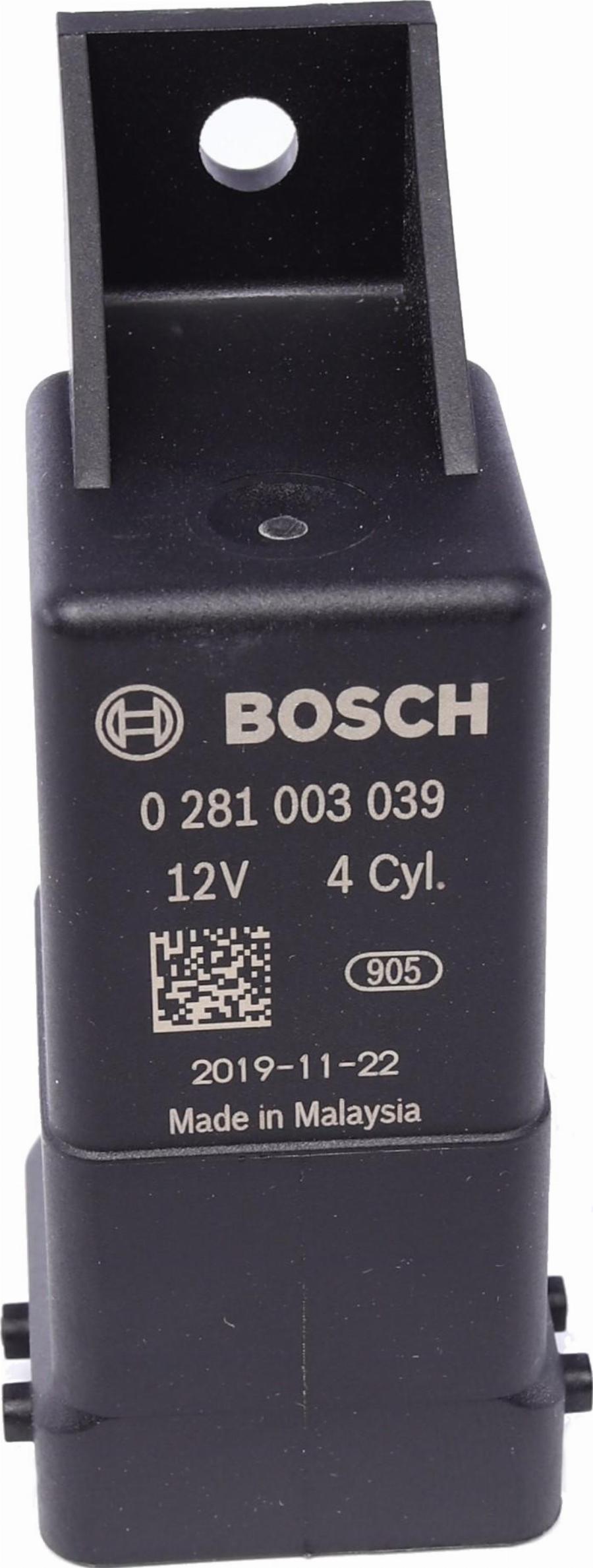 BOSCH 0 281 003 039 - Vadības bloks, Kvēlsveces darbības laiks www.autospares.lv