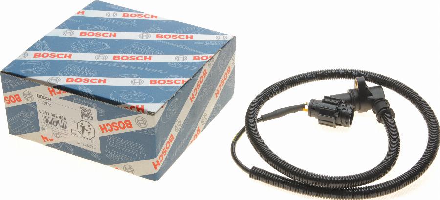 BOSCH 0 281 002 458 - Impulsu devējs, Kloķvārpsta www.autospares.lv