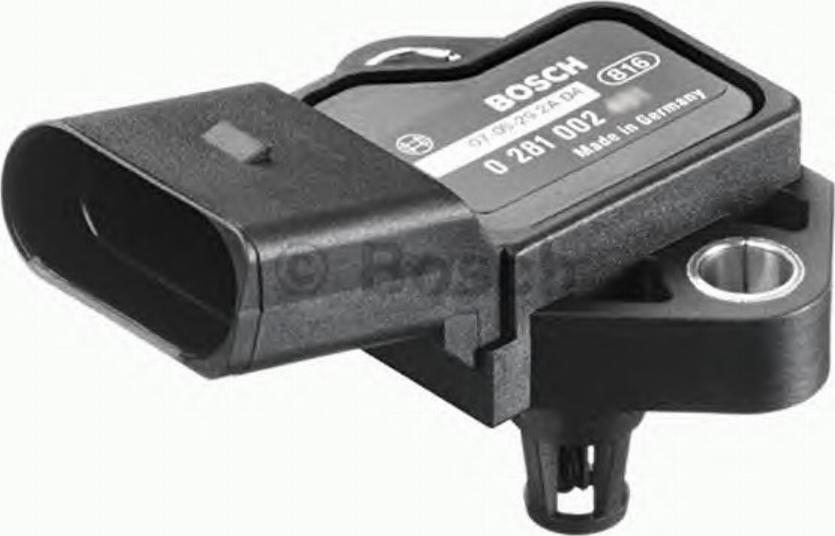 BOSCH 0 281 002 402 - Devējs, Spiediens ieplūdes traktā www.autospares.lv