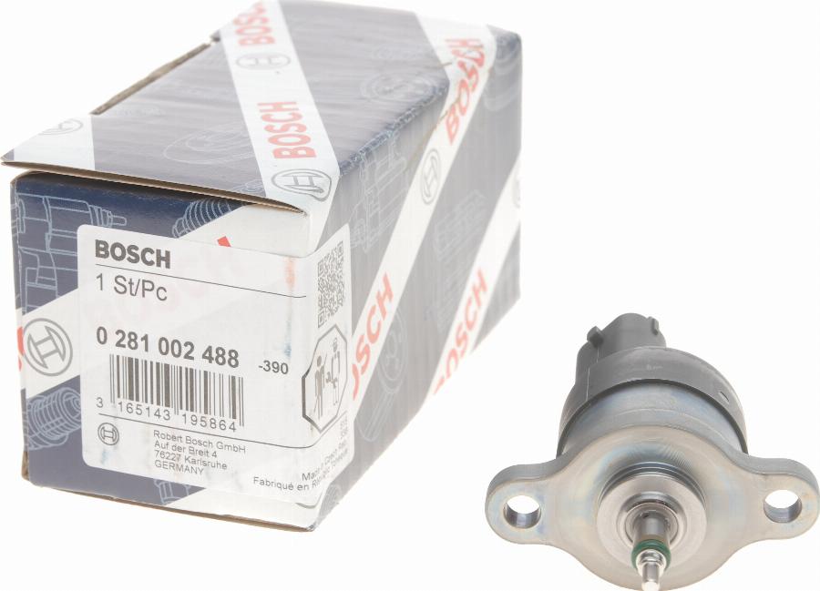 BOSCH 0 281 002 488 - Redukcijas vārsts, Common-Rail sistēma www.autospares.lv