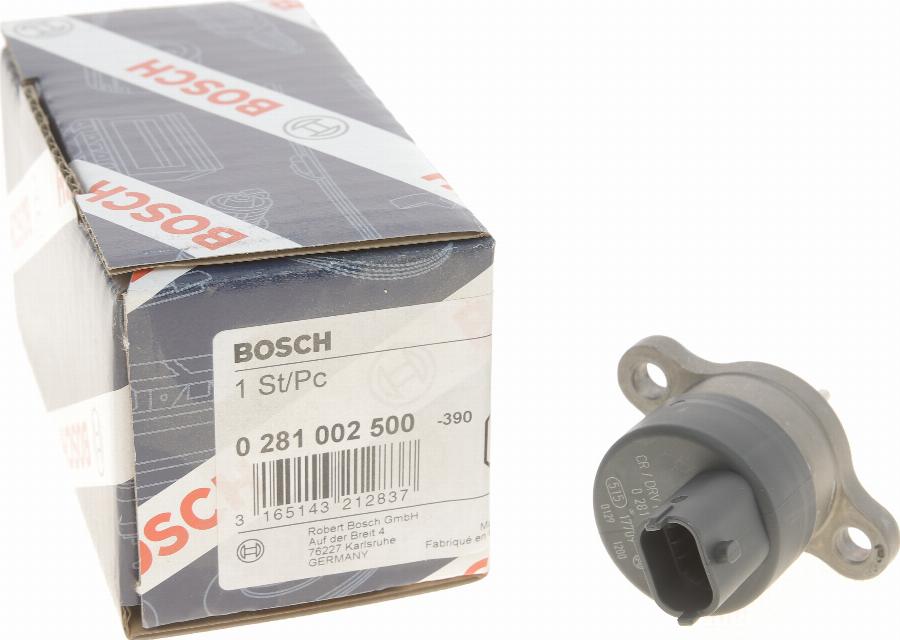 BOSCH 0 281 002 500 - Redukcijas vārsts, Common-Rail sistēma www.autospares.lv