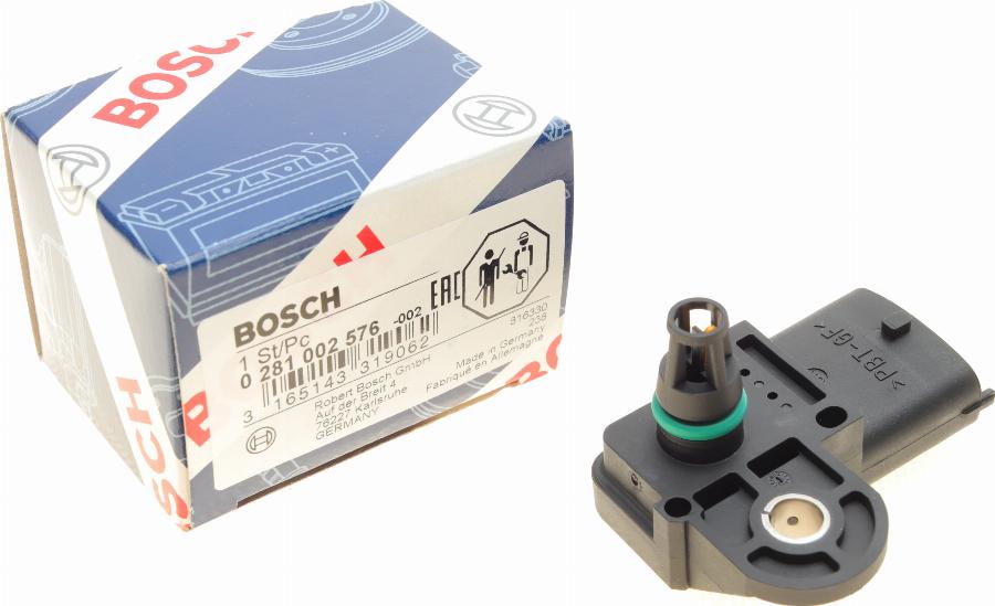 BOSCH 0 281 002 576 - Devējs www.autospares.lv