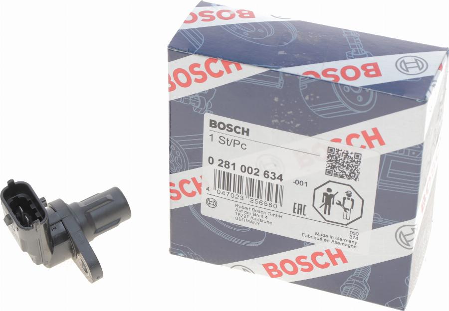 BOSCH 0 281 002 634 - Devējs, Sadales vārpstas stāvoklis www.autospares.lv