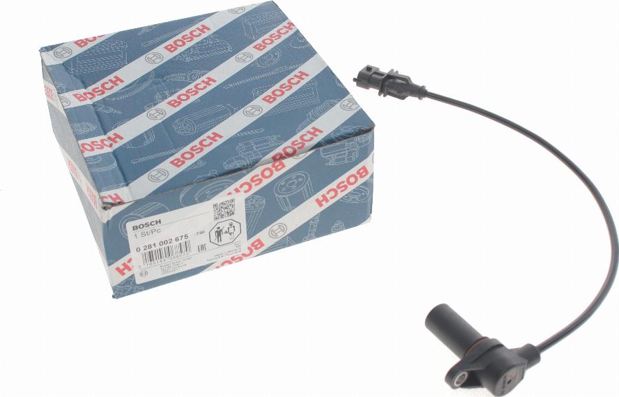 BOSCH 0 281 002 675 - Impulsu devējs, Kloķvārpsta www.autospares.lv