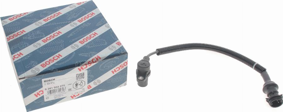 BOSCH 0 281 002 270 - Impulsu devējs, Kloķvārpsta www.autospares.lv