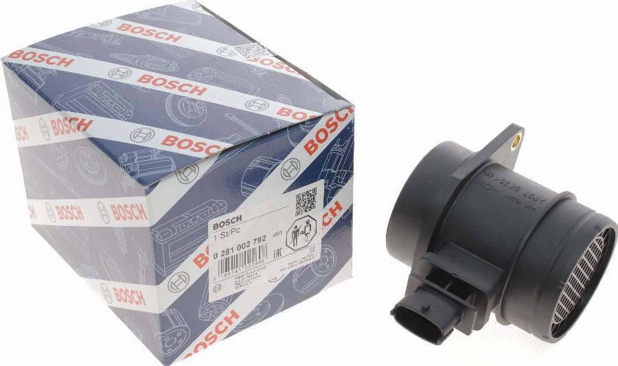 BOSCH 0 281 002 792 - Gaisa masas mērītājs www.autospares.lv