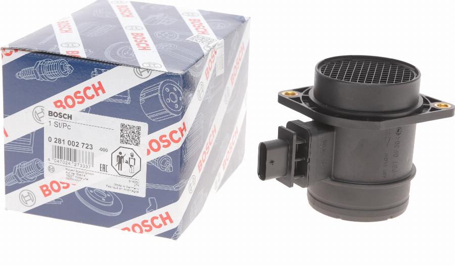 BOSCH 0 281 002 723 - Gaisa masas mērītājs www.autospares.lv