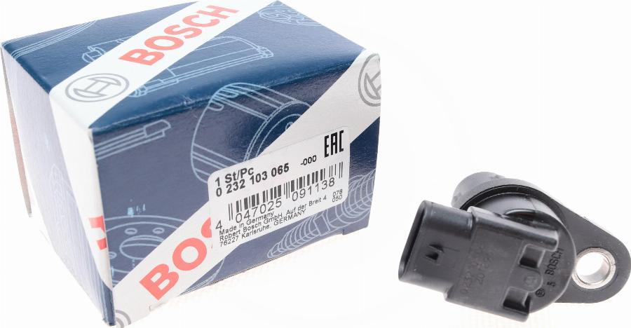 BOSCH 0 232 103 065 - Devējs, Sadales vārpstas stāvoklis www.autospares.lv