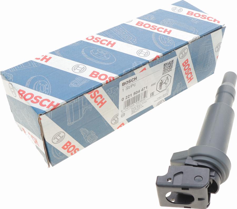 BOSCH 0 221 504 471 - Aizdedzes spole www.autospares.lv