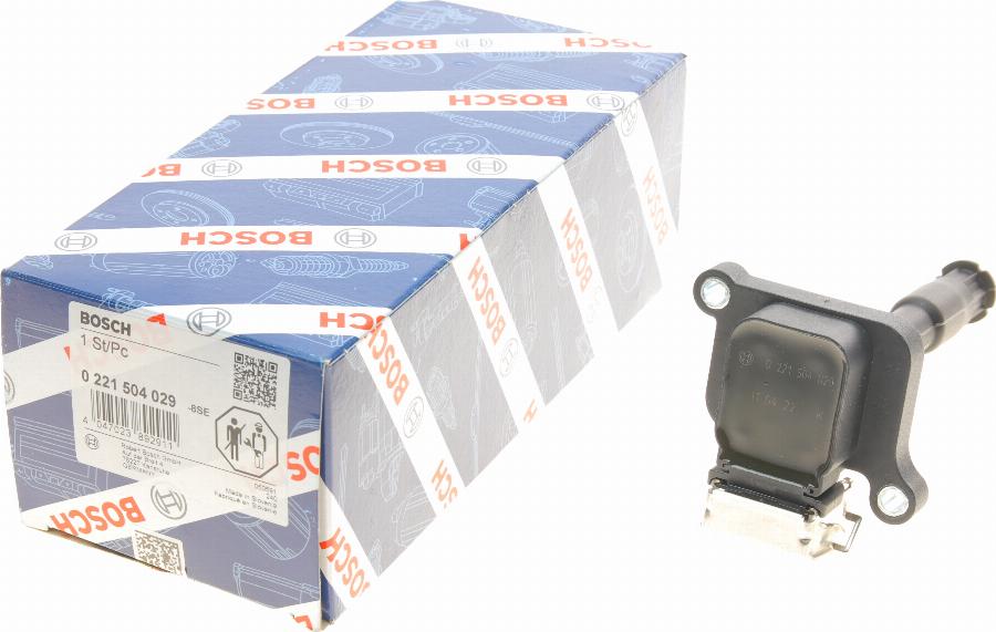 BOSCH 0 221 504 029 - Aizdedzes spole www.autospares.lv