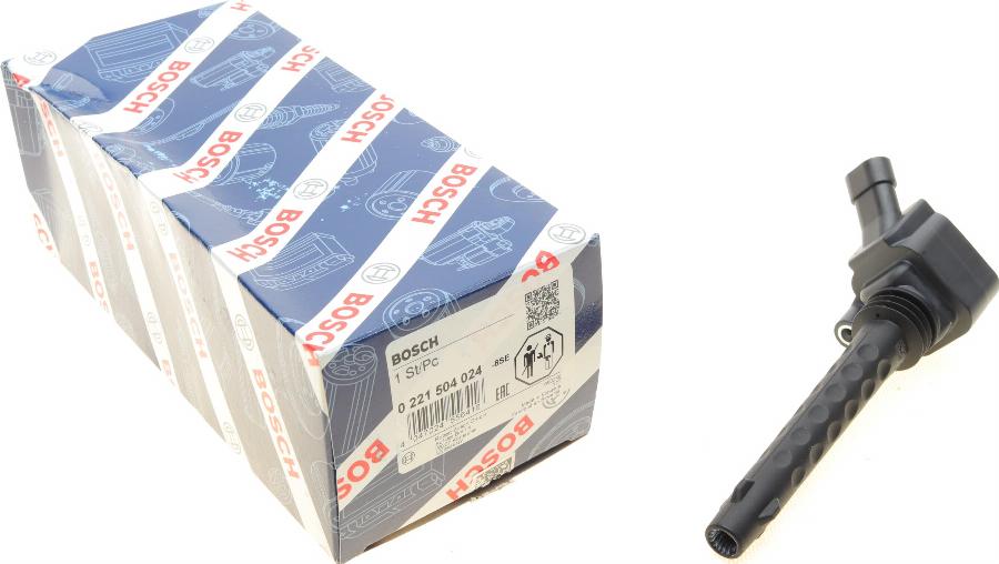 BOSCH 0 221 504 024 - Aizdedzes spole www.autospares.lv