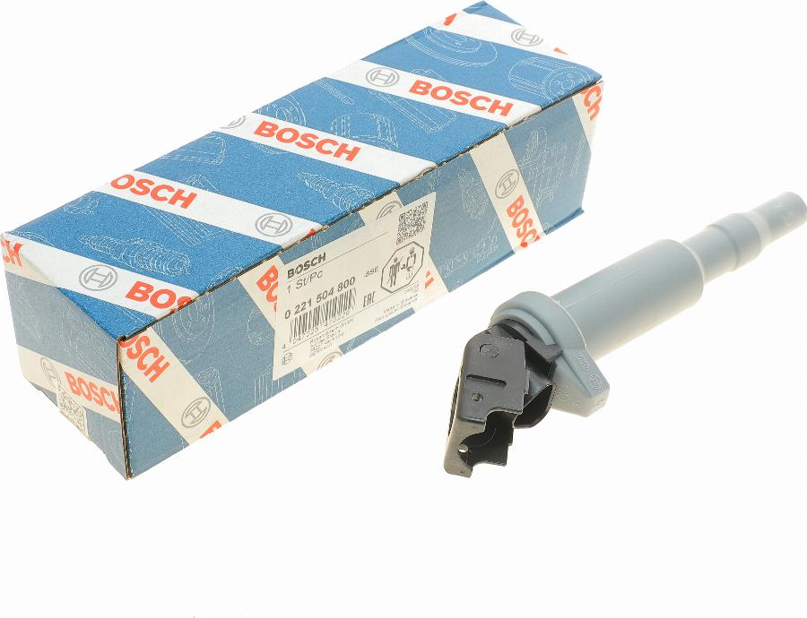 BOSCH 0 221 504 800 - Aizdedzes spole www.autospares.lv