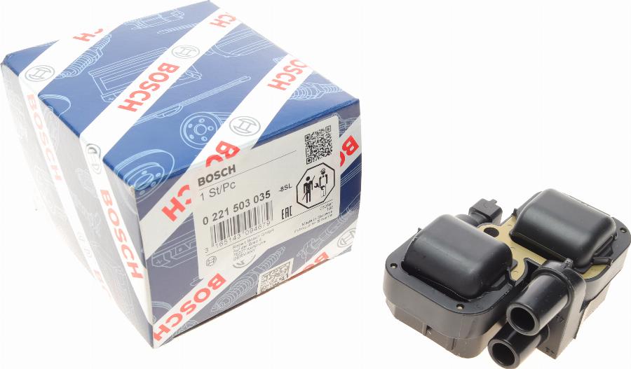 BOSCH 0 221 503 035 - Aizdedzes spole www.autospares.lv