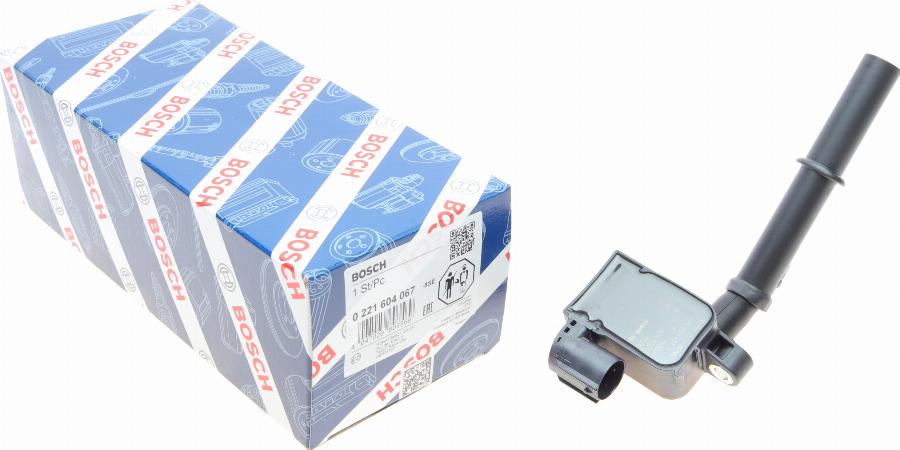 BOSCH 0 221 604 067 - Aizdedzes spole www.autospares.lv