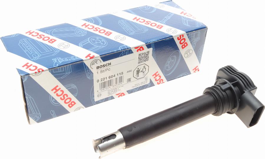 BOSCH 0 221 604 115 - Ignition Coil www.autospares.lv