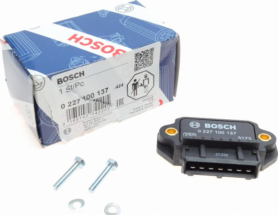 BOSCH 0 227 100 137 - Komutators, Aizdedzes sistēma autospares.lv