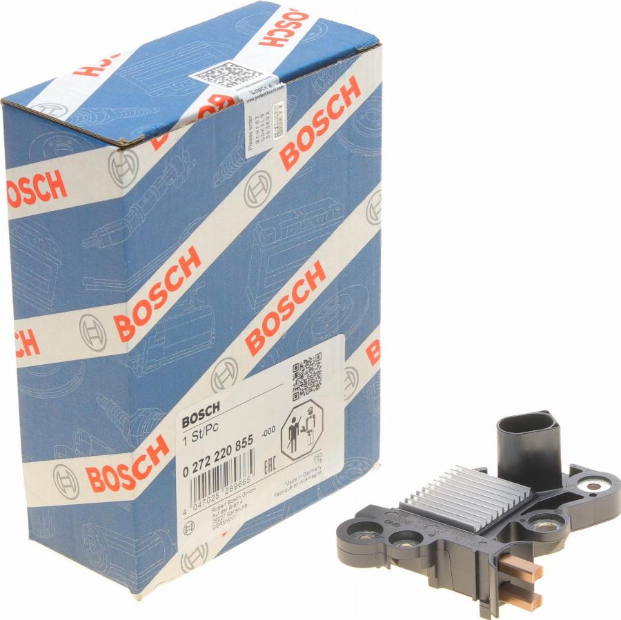 BOSCH 0 272 220 855 - Voltage regulator, alternator www.autospares.lv