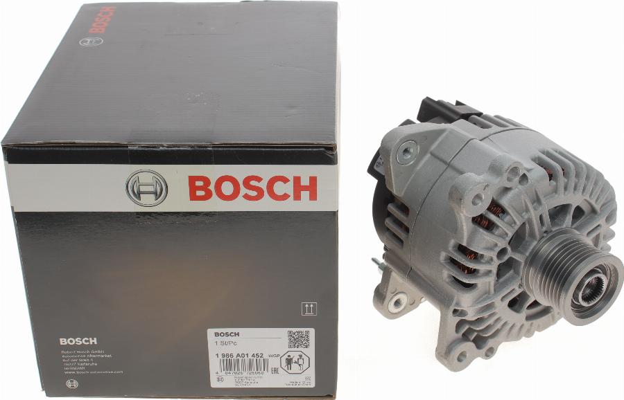 BOSCH 1 986 A01 452 - Ģenerators www.autospares.lv