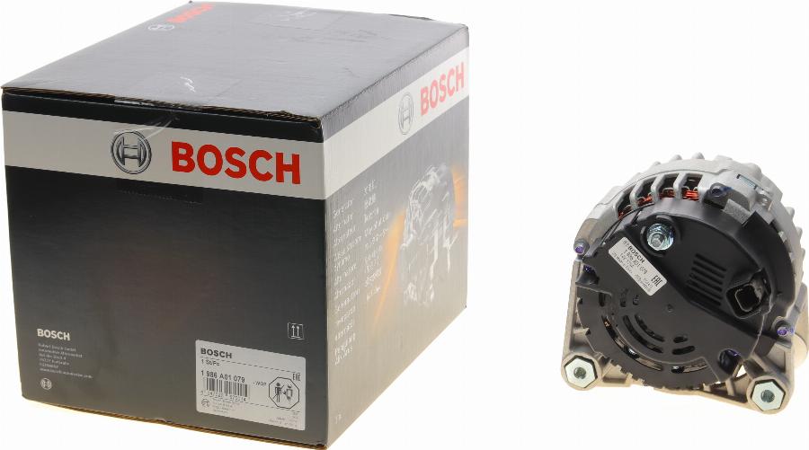 BOSCH 1 986 A01 079 - Генератор www.autospares.lv