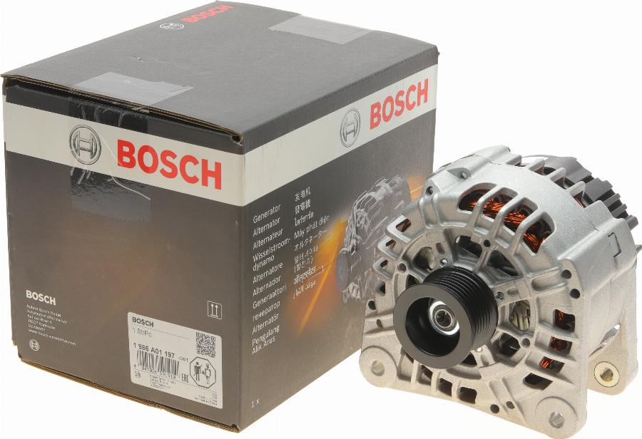 BOSCH 1 986 A01 197 - Ģenerators www.autospares.lv