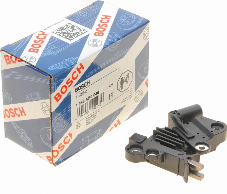 BOSCH 1 986 AE0 046 - Ģeneratora sprieguma regulators www.autospares.lv