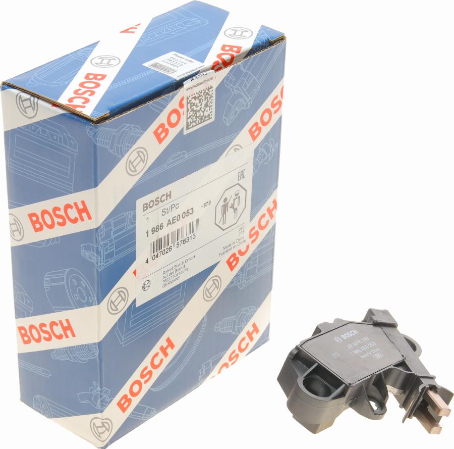 BOSCH 1 986 AE0 053 - Ģeneratora sprieguma regulators www.autospares.lv