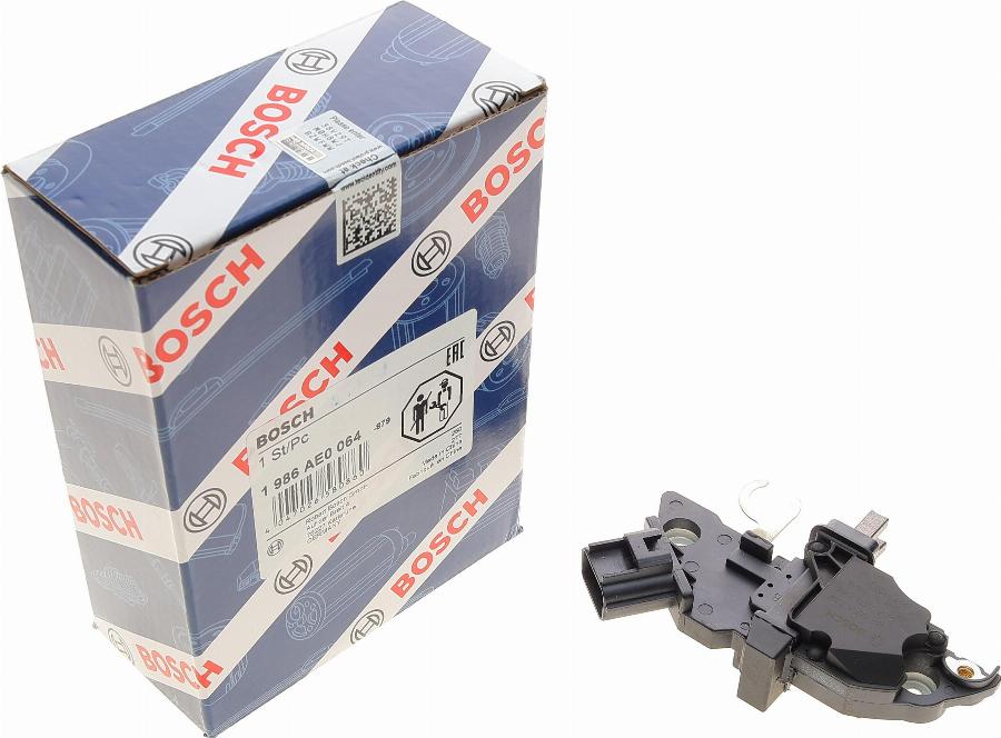 BOSCH 1 986 AE0 064 - Ģeneratora sprieguma regulators www.autospares.lv