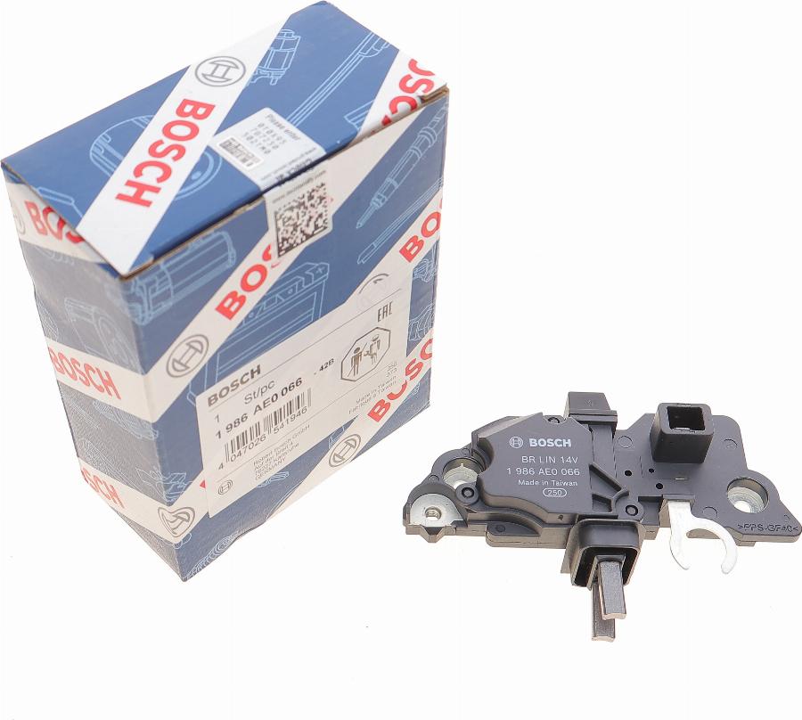 BOSCH 1 986 AE0 066 - Регулятор напряжения, генератор www.autospares.lv