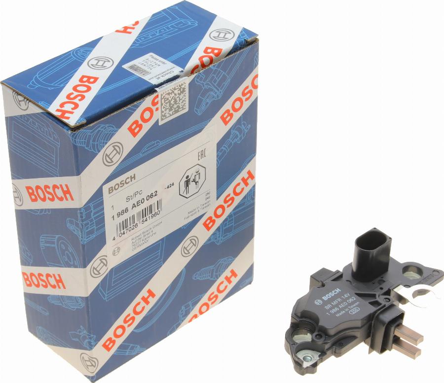 BOSCH 1 986 AE0 062 - Ģeneratora sprieguma regulators www.autospares.lv