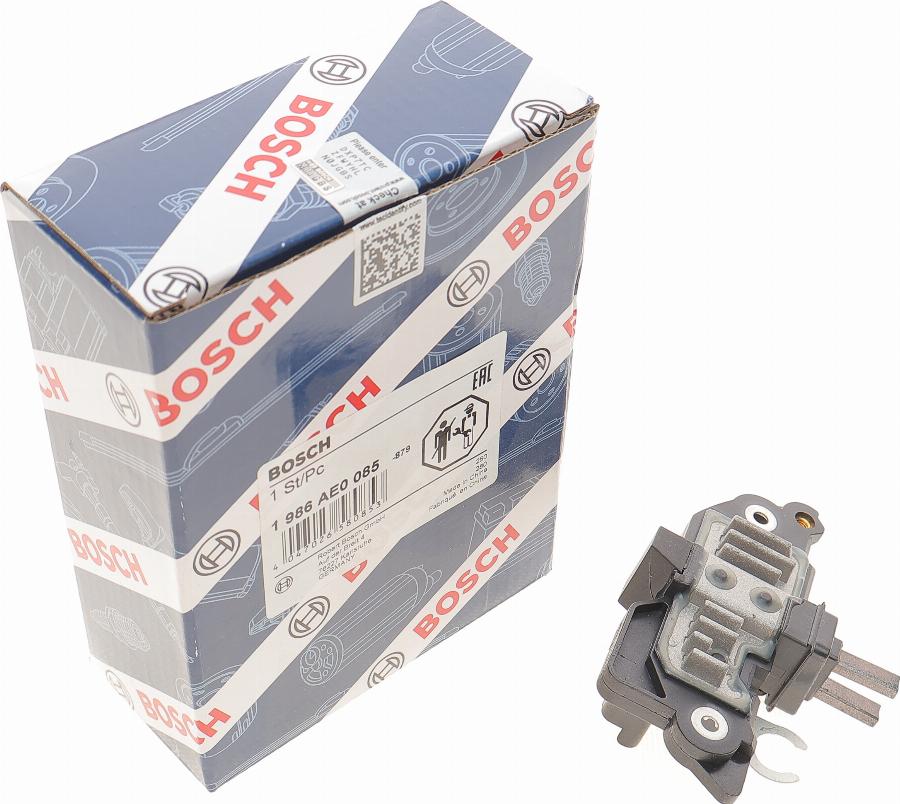 BOSCH 1 986 AE0 085 - Регулятор напряжения, генератор www.autospares.lv